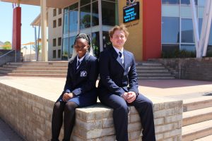 2020 Captain Jake Davis and Vice Captain Rutendo Bepete (29)